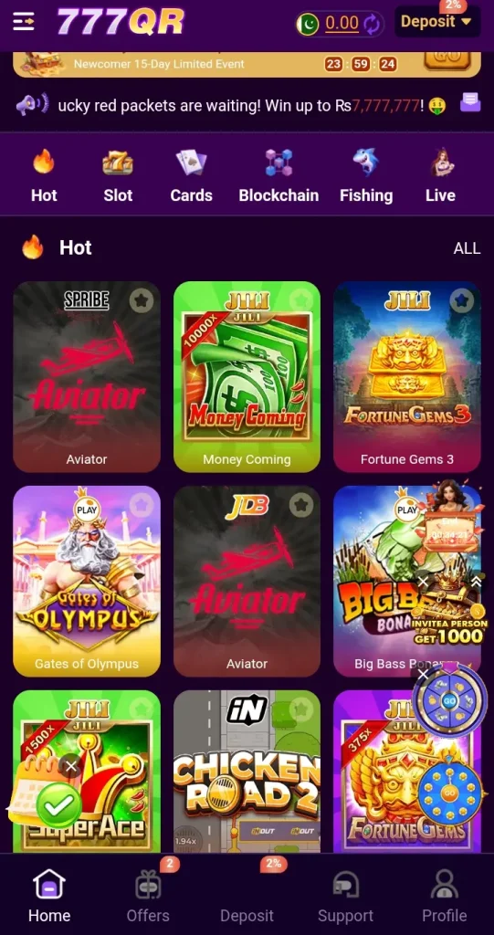 777qr game