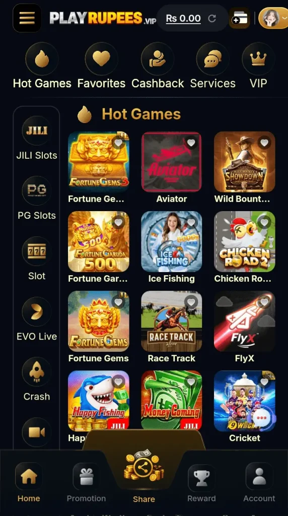 playrupees game